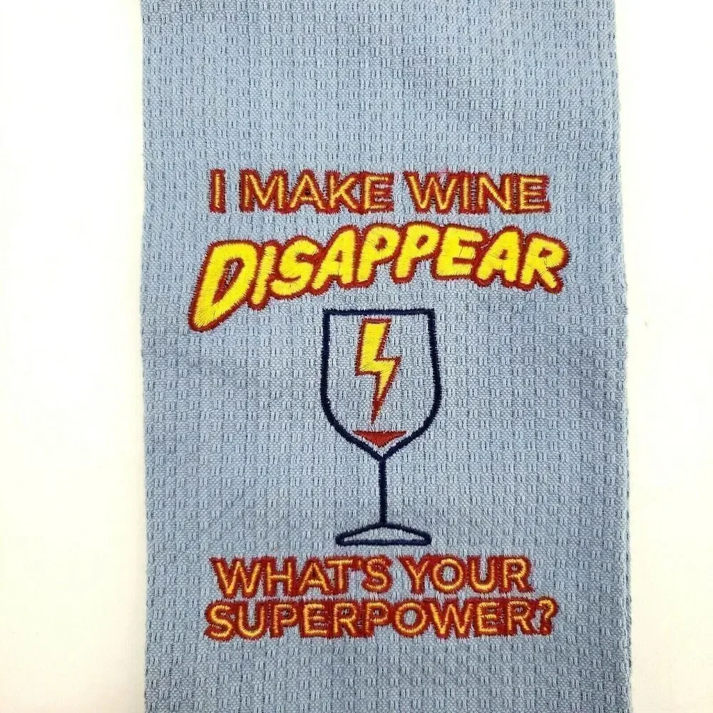 Wine Lovers Gift‎ Kitchen Towel Home Warming